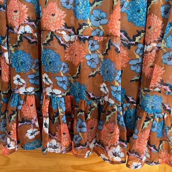 NWT-Aratta-Chiffon tunic-Medium - Picture 5 of 12